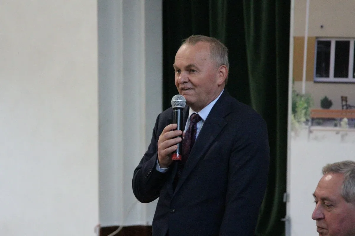 Minister Rolnictwa i Rozwoju Wsi Henryk Kowalczyk zawiedziony frekwencją na spotkaniu w Starym Lubiejewie (zdjęcia, wideo)