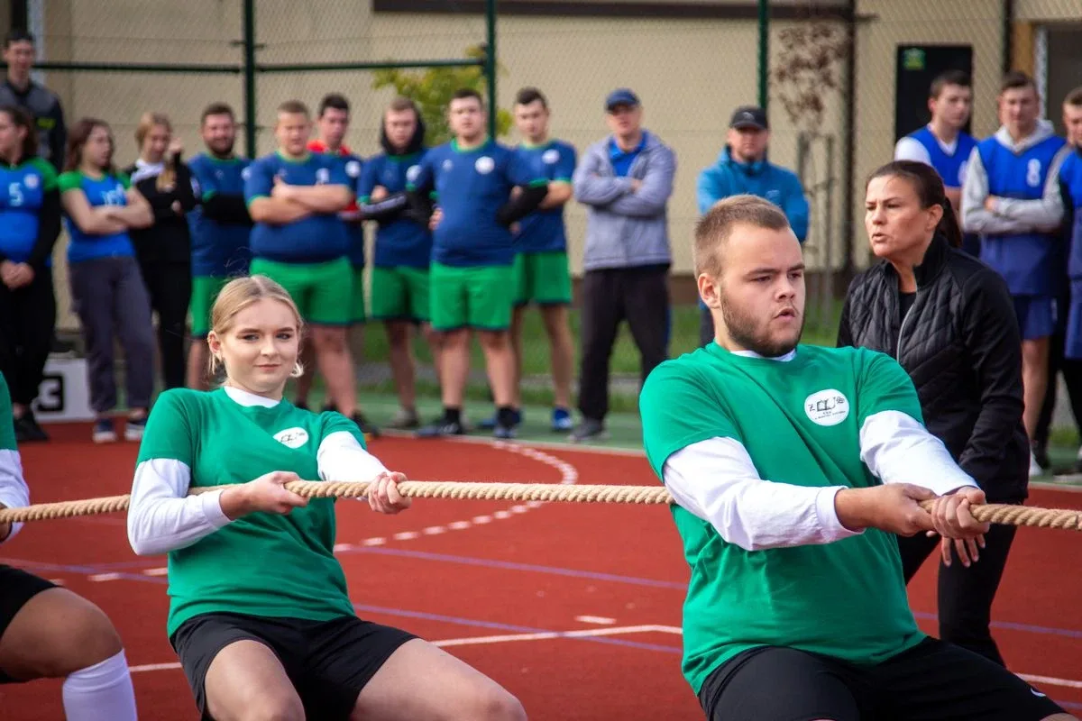 Eliminacje Strefowe II Mistrzostw Polski Szół Rolniczych w Przeciąganiu Liny w Starym Lubiejewie (zdjęcia)