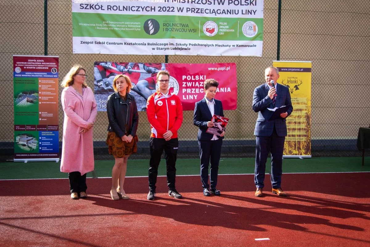 Eliminacje Strefowe II Mistrzostw Polski Szół Rolniczych w Przeciąganiu Liny w Starym Lubiejewie (zdjęcia)