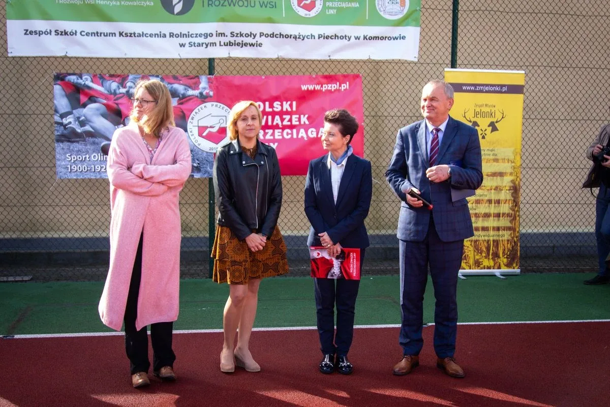 Eliminacje Strefowe II Mistrzostw Polski Szół Rolniczych w Przeciąganiu Liny w Starym Lubiejewie (zdjęcia)