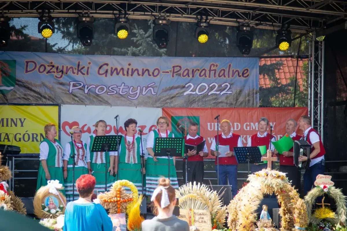 Artyści zaprezentowali swoje utwory na Dożynkach Gminno-Parafialnych w Prostyni (zdjęcia, wideo) 