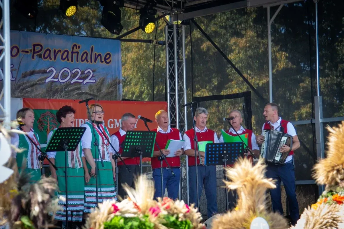Artyści zaprezentowali swoje utwory na Dożynkach Gminno-Parafialnych w Prostyni (zdjęcia, wideo) 