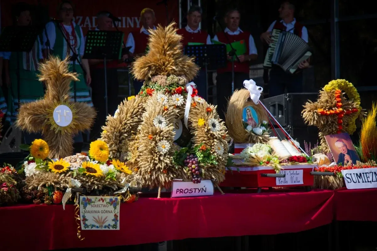 Artyści zaprezentowali swoje utwory na Dożynkach Gminno-Parafialnych w Prostyni (zdjęcia, wideo) 