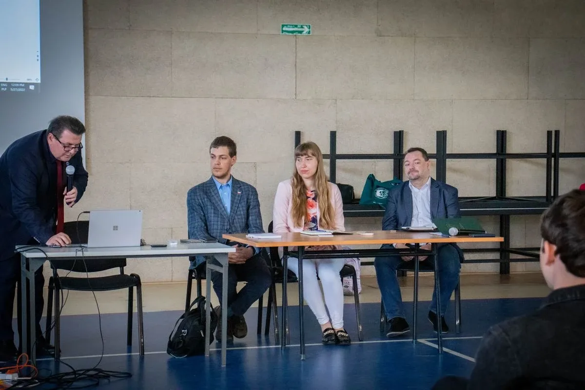 Spotkanie z przedstawicielami Instytutu Myśli Schumana w Ostrowi Mazowieckiej (zdjęcia)