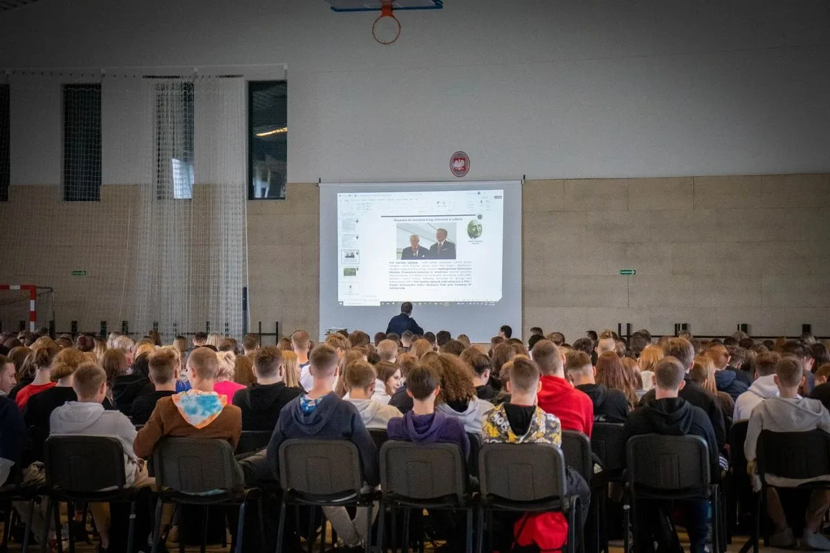 Spotkanie z przedstawicielami Instytutu Myśli Schumana w Ostrowi Mazowieckiej (zdjęcia)