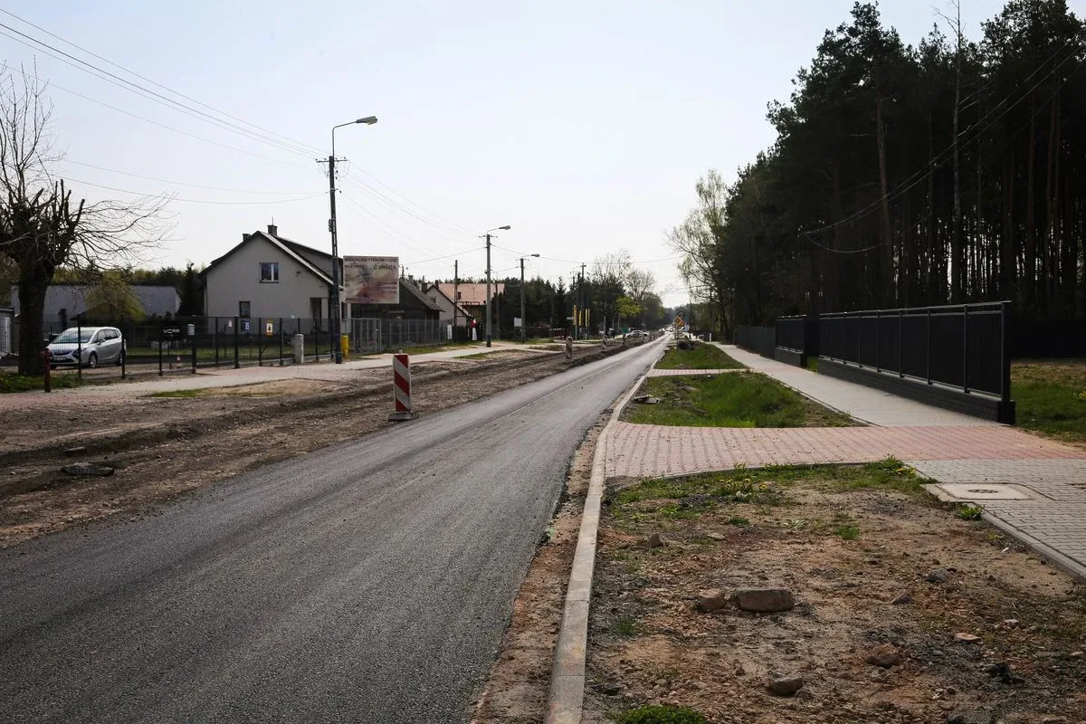 Prace remontowe ulicy Małkińskiej (zdjęcia)