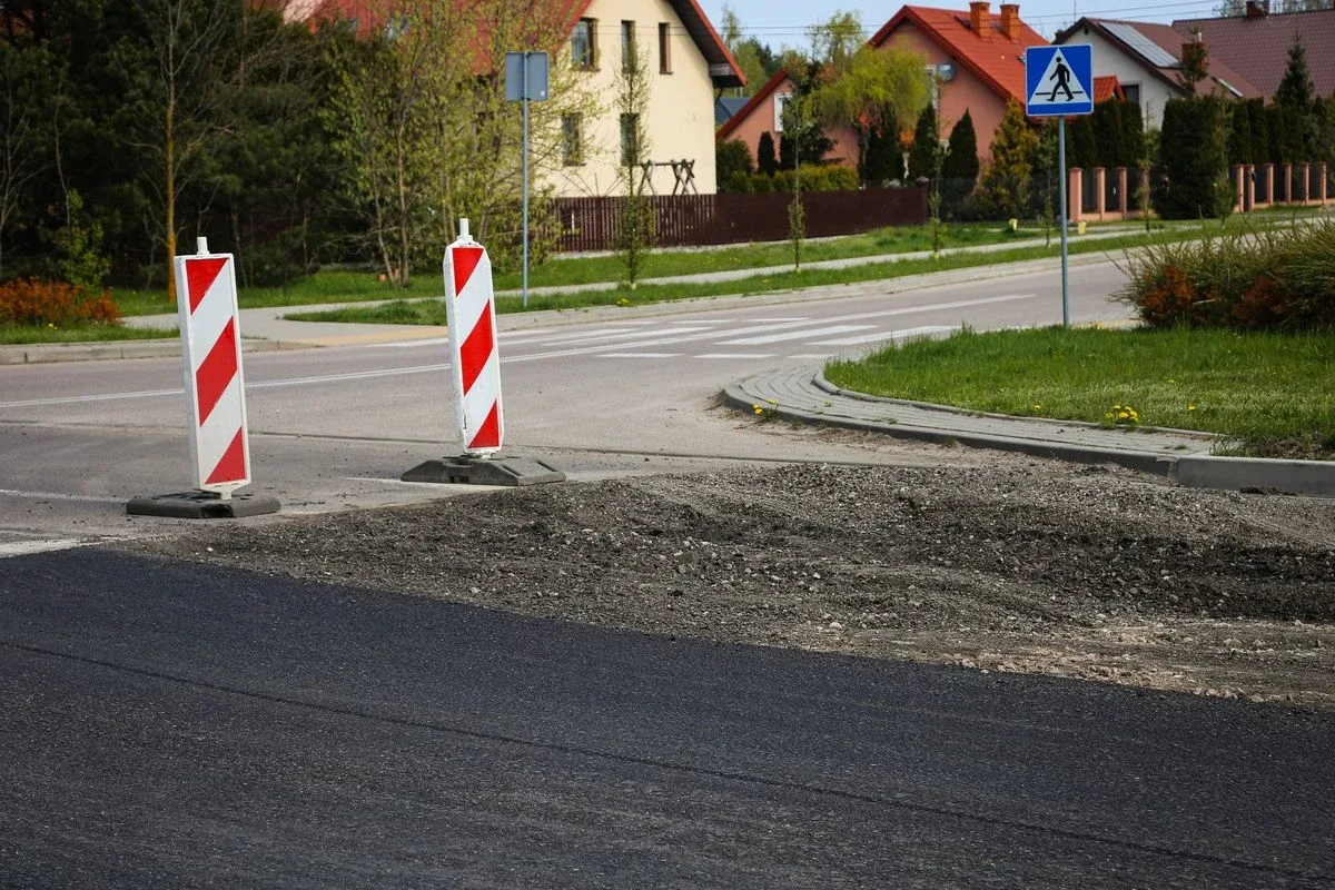Prace remontowe ulicy Małkińskiej (zdjęcia)