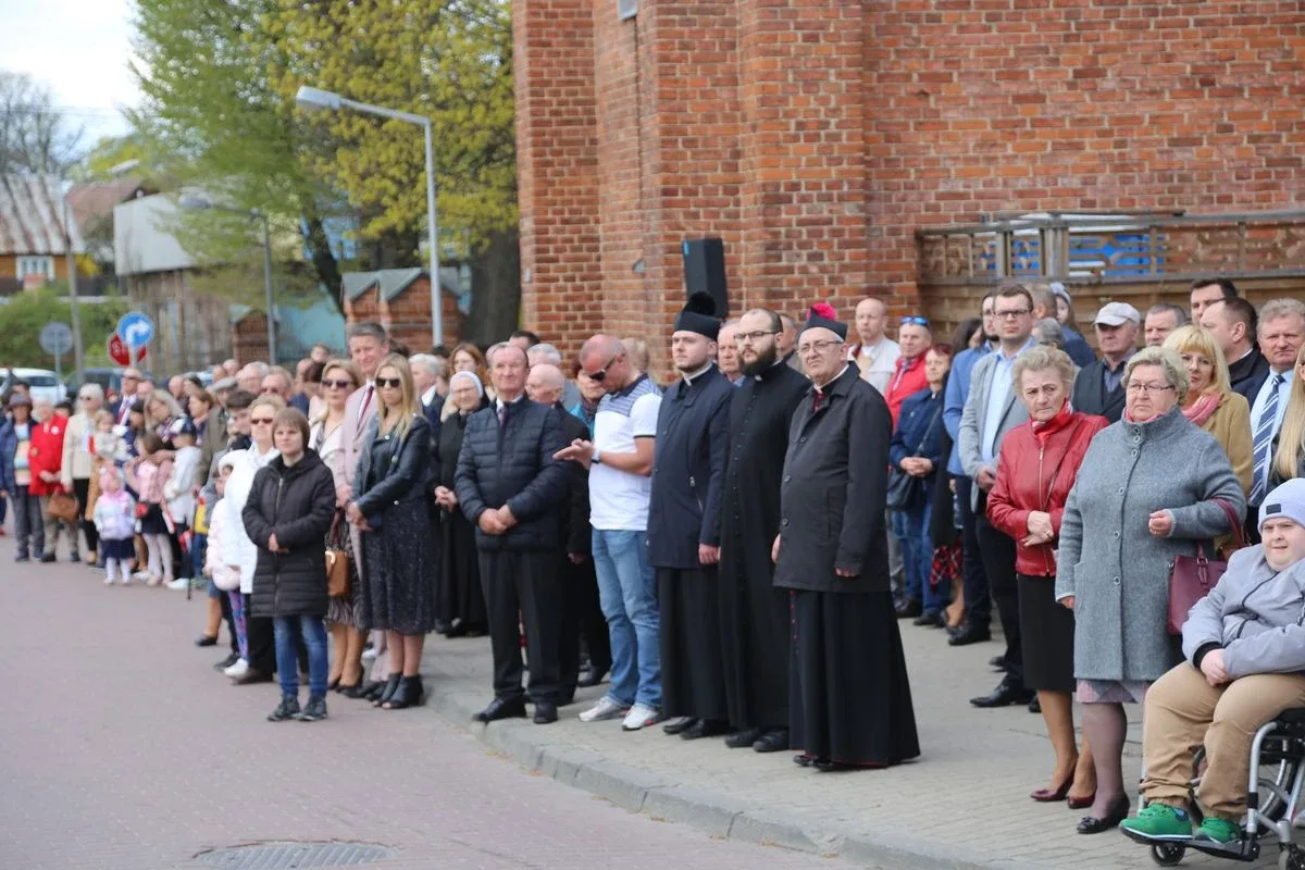 Miejskie obchody Święta Narodowego 3 Maja w Ostrowi Mazowieckiej (zdjęcia)