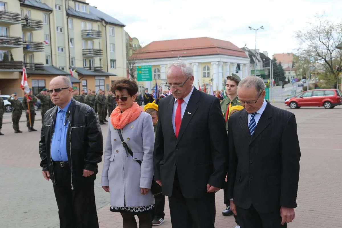 Miejskie obchody Święta Narodowego 3 Maja w Ostrowi Mazowieckiej (zdjęcia)