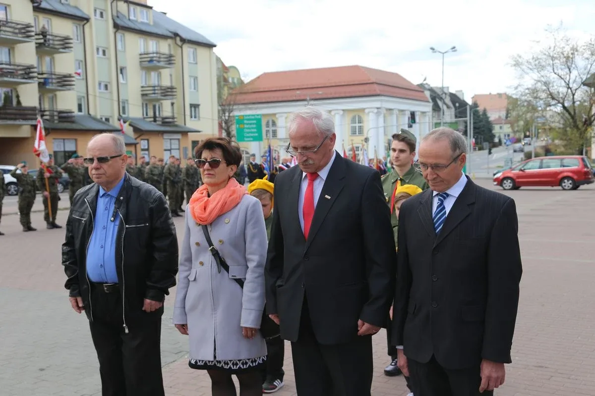 Miejskie obchody Święta Narodowego 3 Maja w Ostrowi Mazowieckiej (zdjęcia)