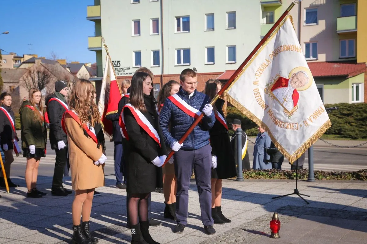 Obchody Narodowego Dnia Pamięci Żołnierzy Wyklętych w Ostrowi Mazowieckiej (zdjęcia)