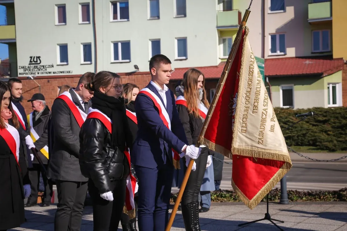 Obchody Narodowego Dnia Pamięci Żołnierzy Wyklętych w Ostrowi Mazowieckiej (zdjęcia)