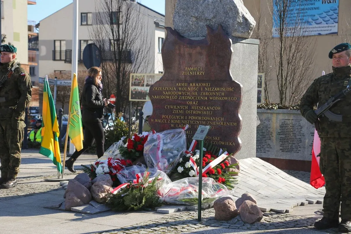 Obchody Narodowego Dnia Pamięci Żołnierzy Wyklętych w Ostrowi Mazowieckiej (zdjęcia)