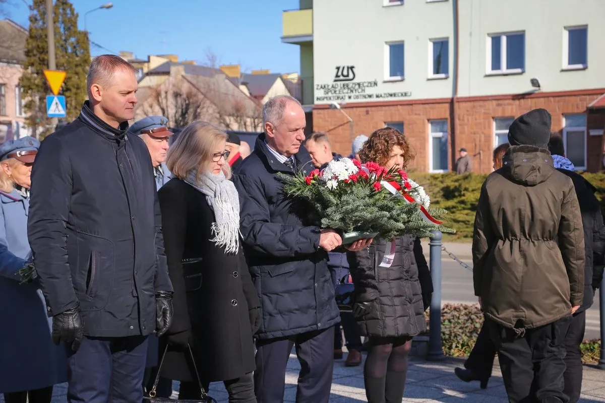 Obchody Narodowego Dnia Pamięci Żołnierzy Wyklętych w Ostrowi Mazowieckiej (zdjęcia)