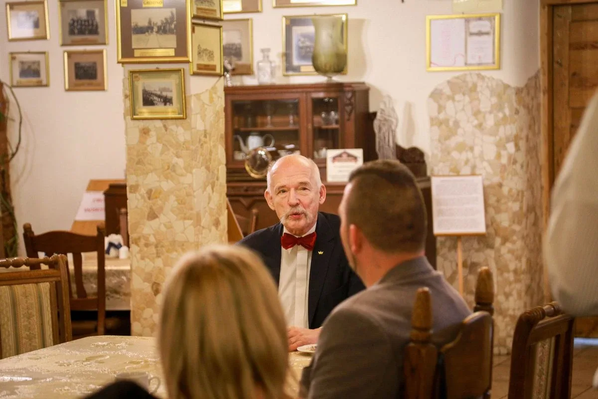 Spotkanie z Januszem Korwin-Mikke (zdjęcia)