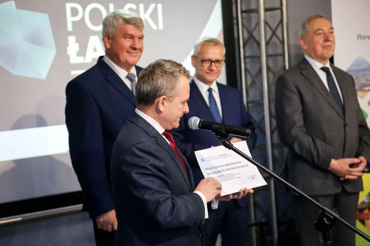 Miasto Ostrów Mazowiecka otrzymało 30 mln. złotych z Rządowego Funduszu Polski Ład (zdjęcia)