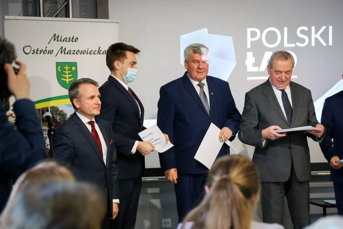 Miasto Ostrów Mazowiecka otrzymało 30 mln. złotych z Rządowego Funduszu Polski Ład (zdjęcia)