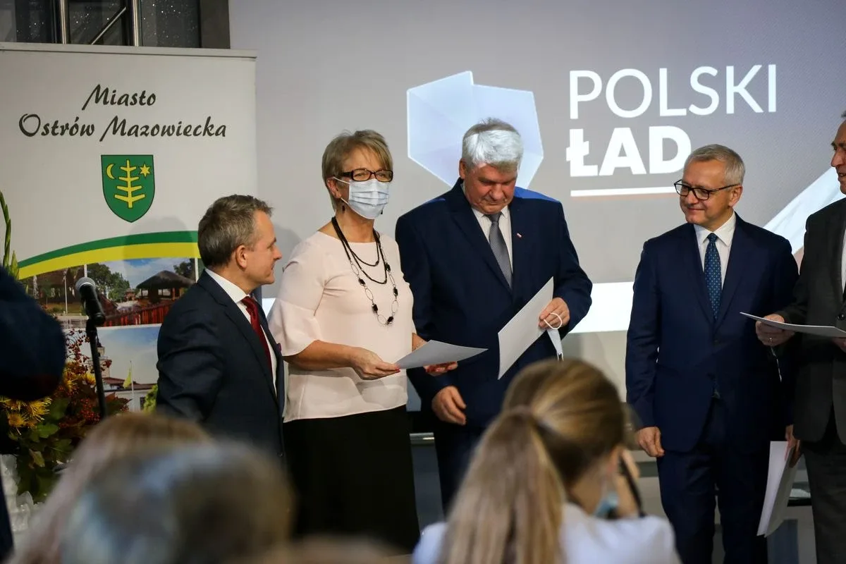 Miasto Ostrów Mazowiecka otrzymało 30 mln. złotych z Rządowego Funduszu Polski Ład (zdjęcia)