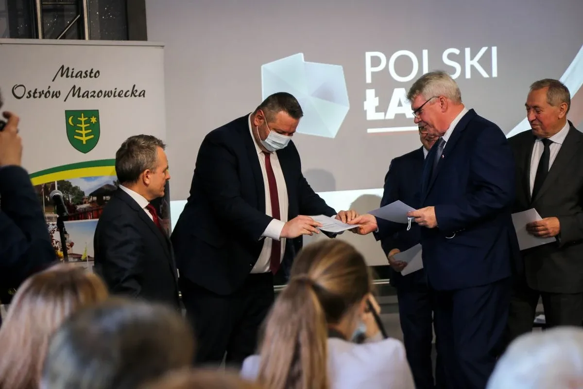 Miasto Ostrów Mazowiecka otrzymało 30 mln. złotych z Rządowego Funduszu Polski Ład (zdjęcia)