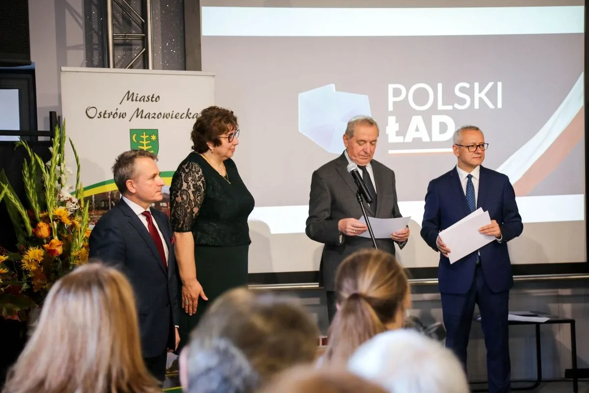 Miasto Ostrów Mazowiecka otrzymało 30 mln. złotych z Rządowego Funduszu Polski Ład (zdjęcia)