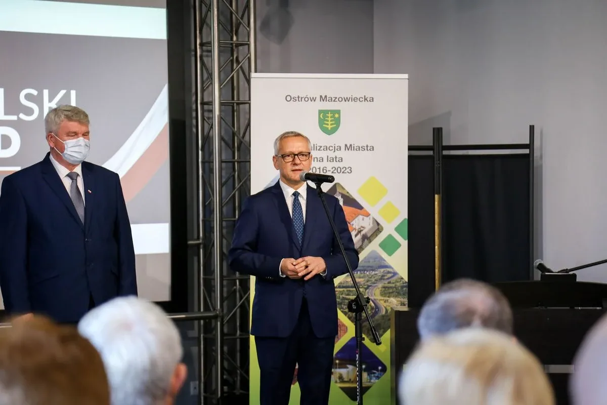 Miasto Ostrów Mazowiecka otrzymało 30 mln. złotych z Rządowego Funduszu Polski Ład (zdjęcia)
