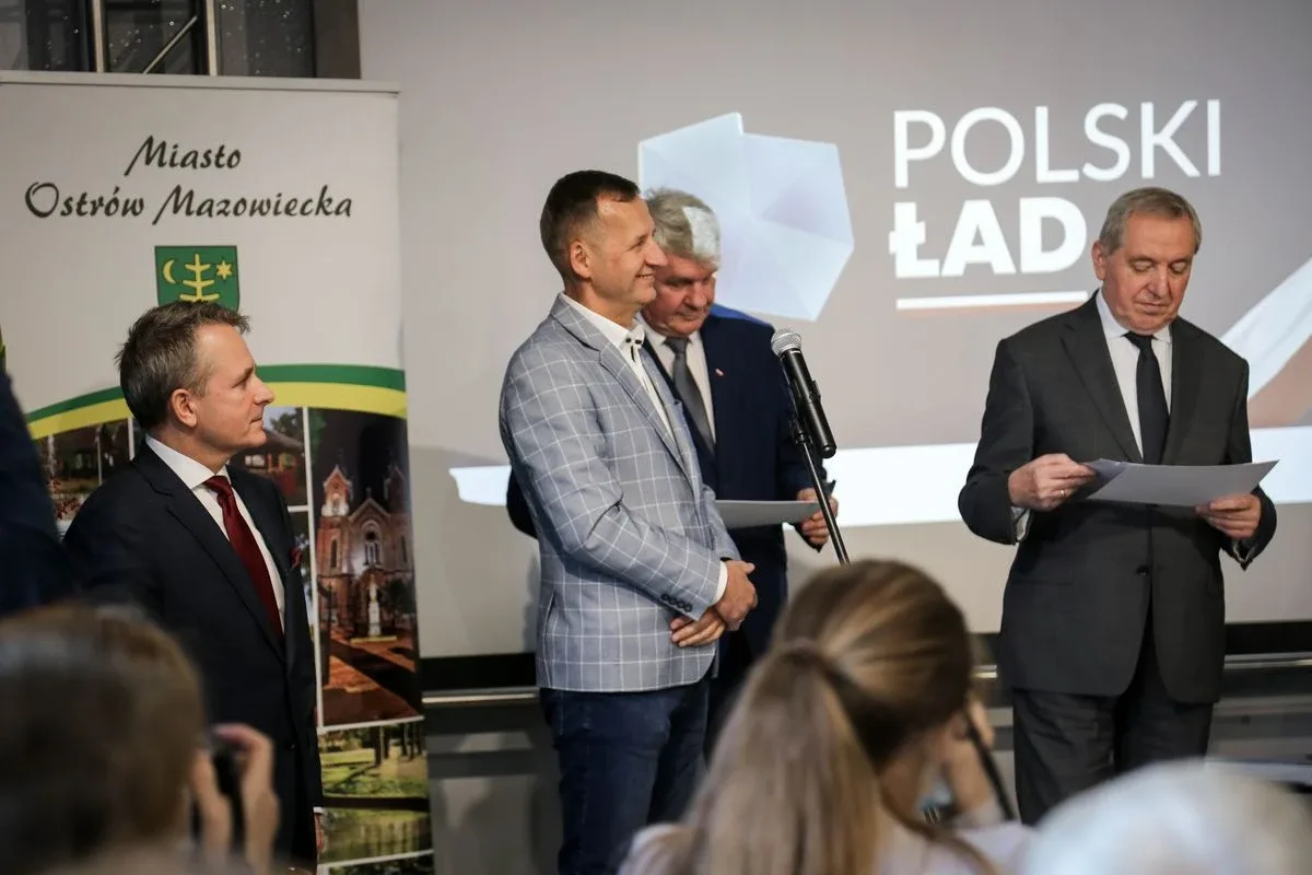 Miasto Ostrów Mazowiecka otrzymało 30 mln. złotych z Rządowego Funduszu Polski Ład (zdjęcia)