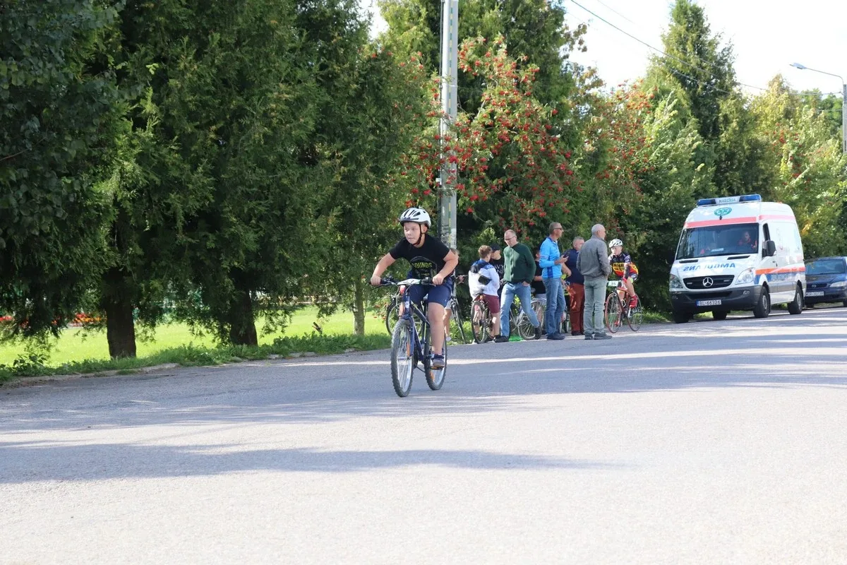 Wyścig rowerowy im. Kardynała Stefana Wyszyńskiego w Andrzejewie (zdjęcia)