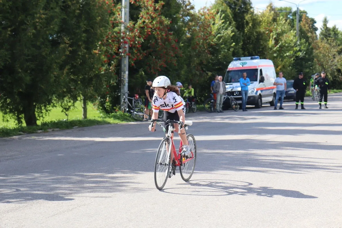 Wyścig rowerowy im. Kardynała Stefana Wyszyńskiego w Andrzejewie (zdjęcia)