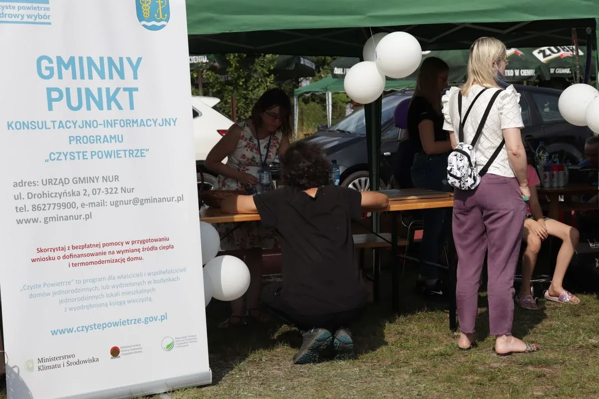 Piknik rodzinny z wieloma atrakcjami w Nurze (zdjęcia)