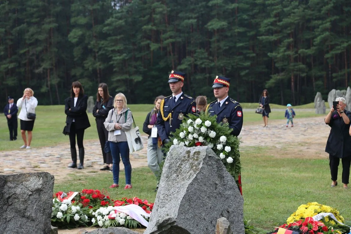 Obchody 78 rocznicy buntu więźniów obozu śmierci Treblinka II