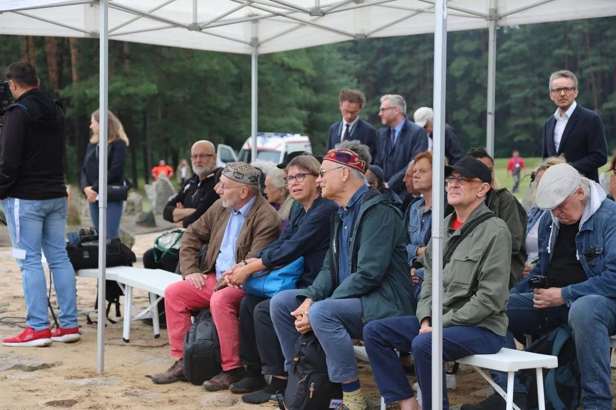 Obchody 78 rocznicy buntu więźniów obozu śmierci Treblinka II