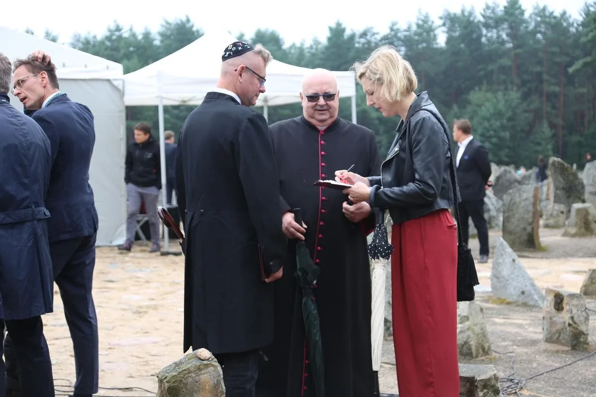 Obchody 78 rocznicy buntu więźniów obozu śmierci Treblinka II