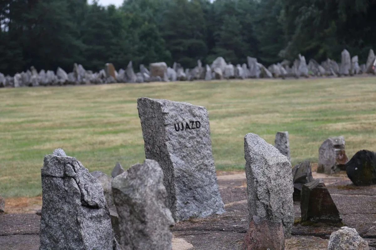 Obchody 78 rocznicy buntu więźniów obozu śmierci Treblinka II