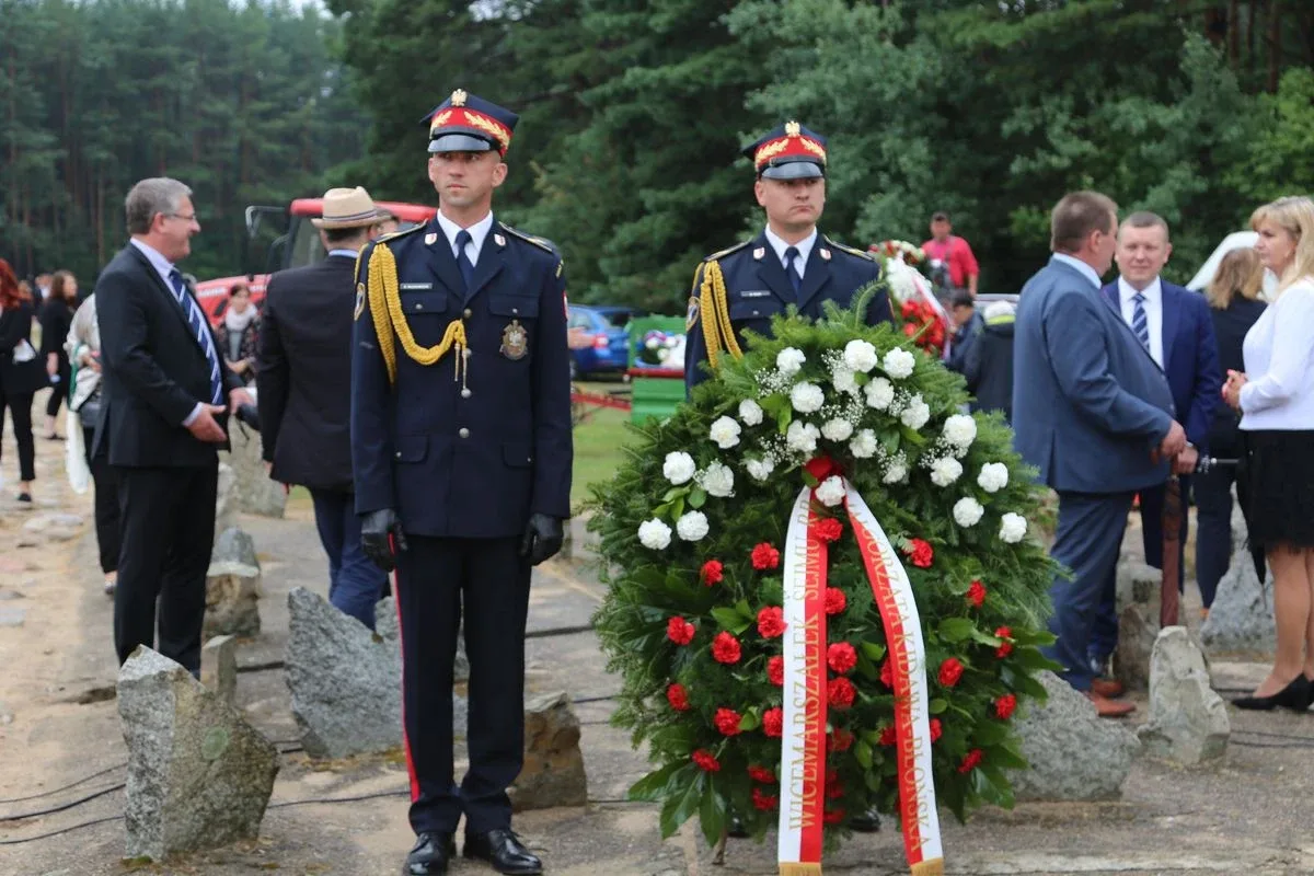 Obchody 78 rocznicy buntu więźniów obozu śmierci Treblinka II