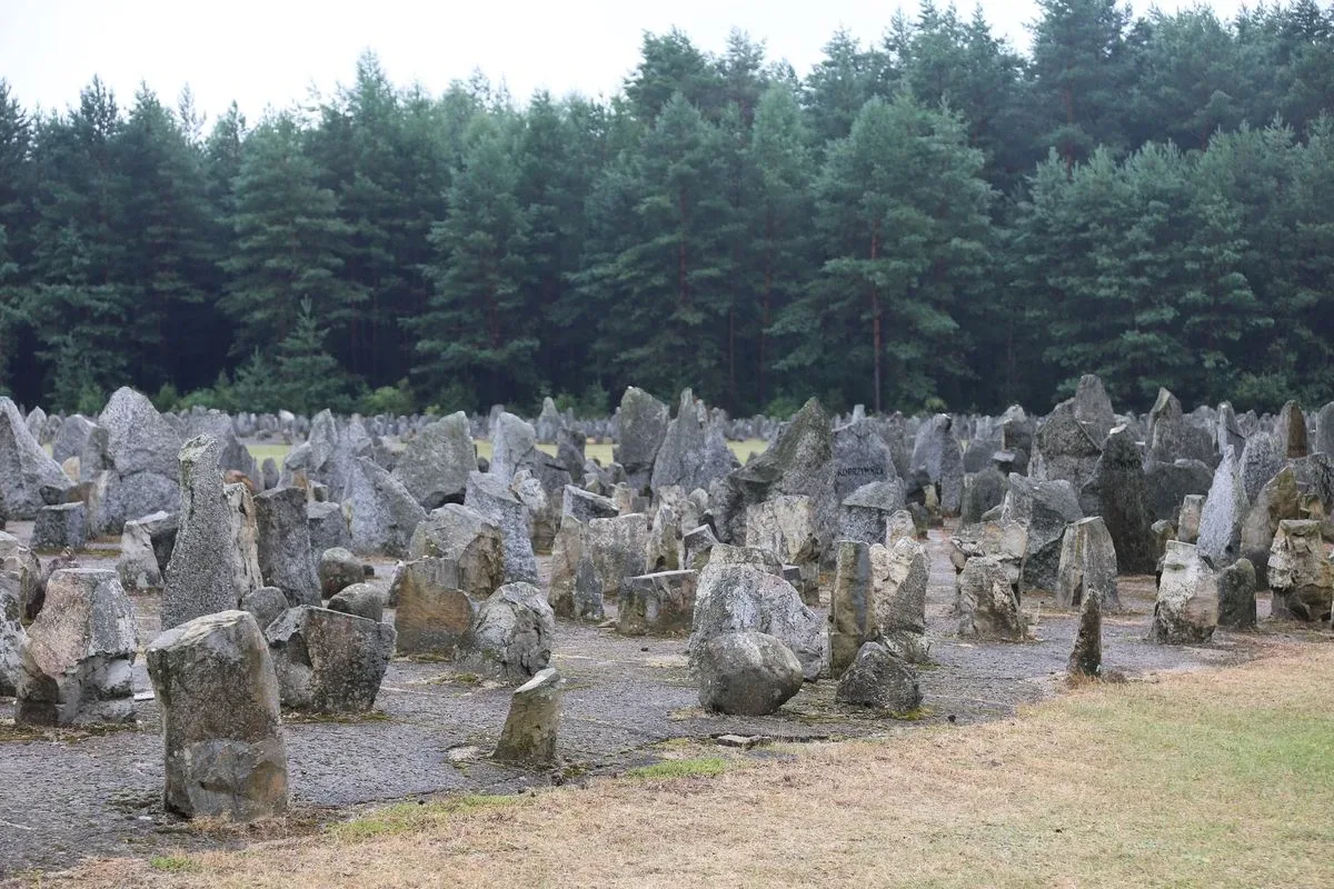 Obchody 78 rocznicy buntu więźniów obozu śmierci Treblinka II