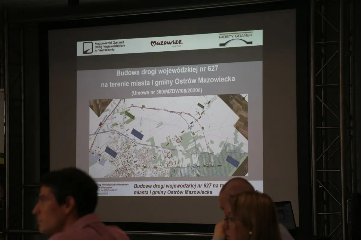 Spotkanie z burmistrzem dotyczące małej obwodnicy Ostrowi Mazowieckiej