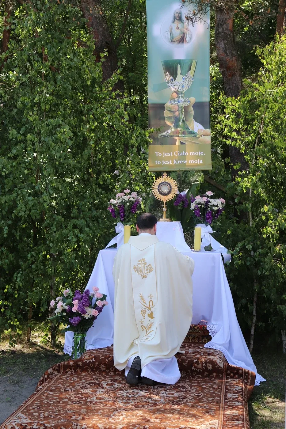 Uroczystości Bożego Ciała w parafii Opatrzności Bożej (zdjęcia)