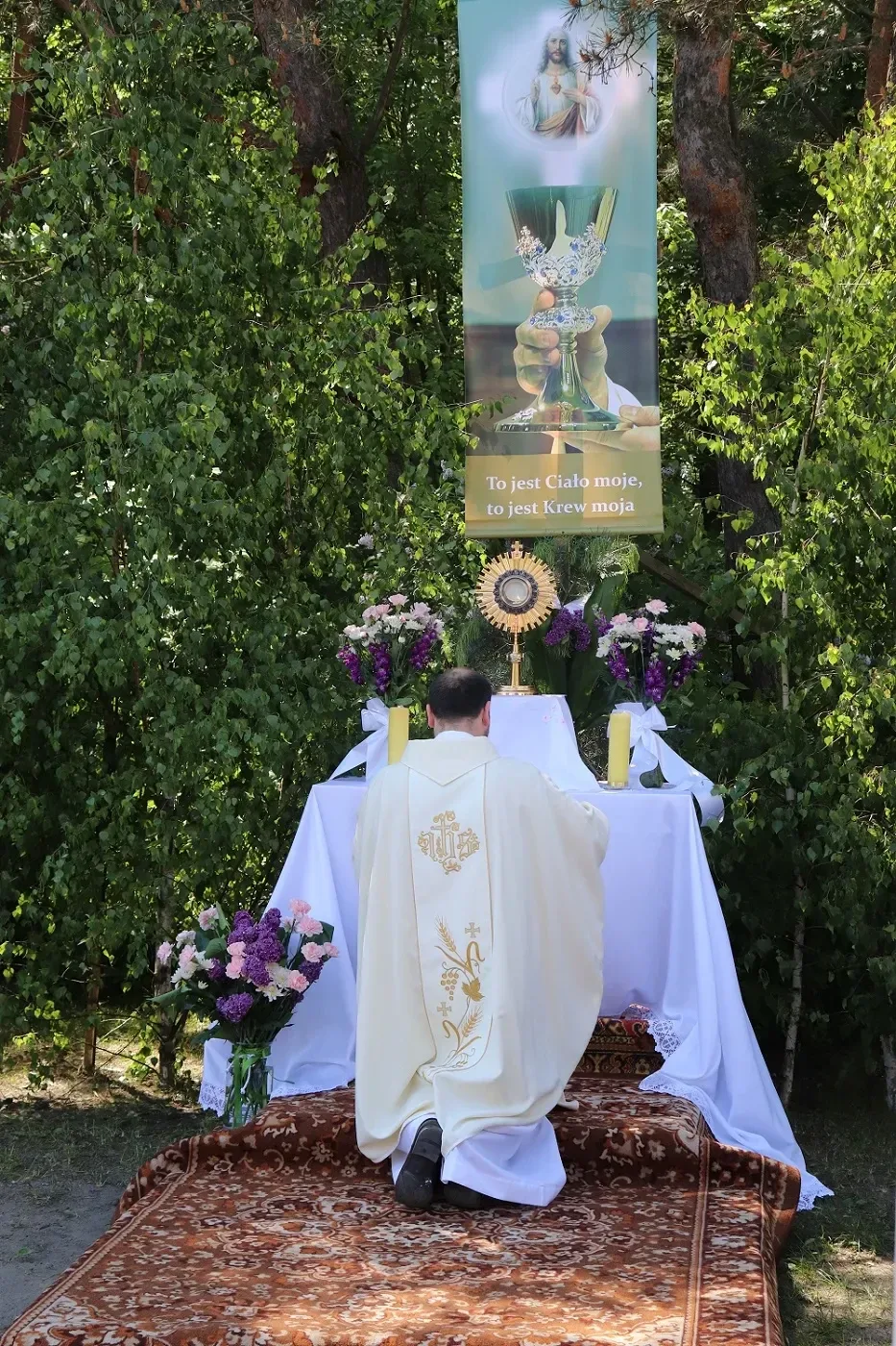 Uroczystości Bożego Ciała w parafii Opatrzności Bożej (zdjęcia)