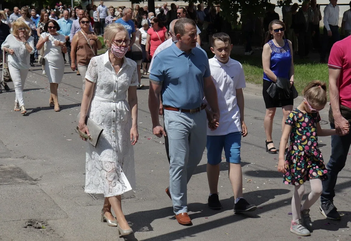 Uroczystości Bożego Ciała w parafii WNMP (zdjęcia)