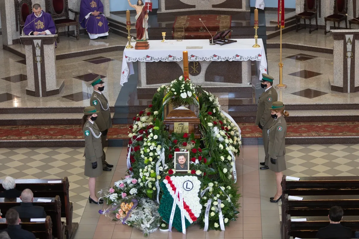 Ostrów Mazowiecka pożegnała Tomasza Adamiaka