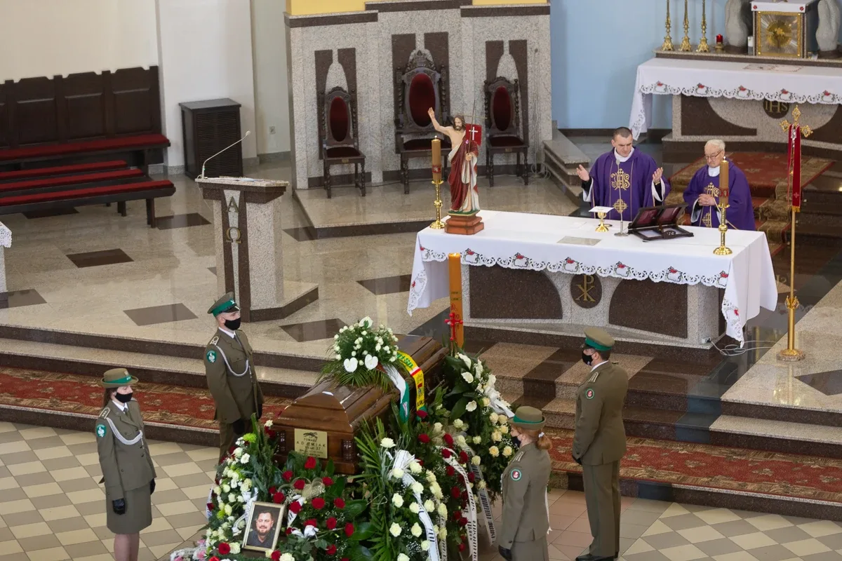 Ostrów Mazowiecka pożegnała Tomasza Adamiaka