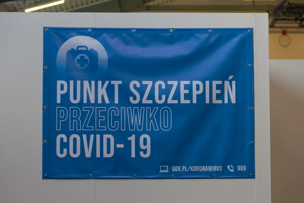 Prace nad Punktem Szczepień Powszechnych na ostatniej prostej (zdjęcia)