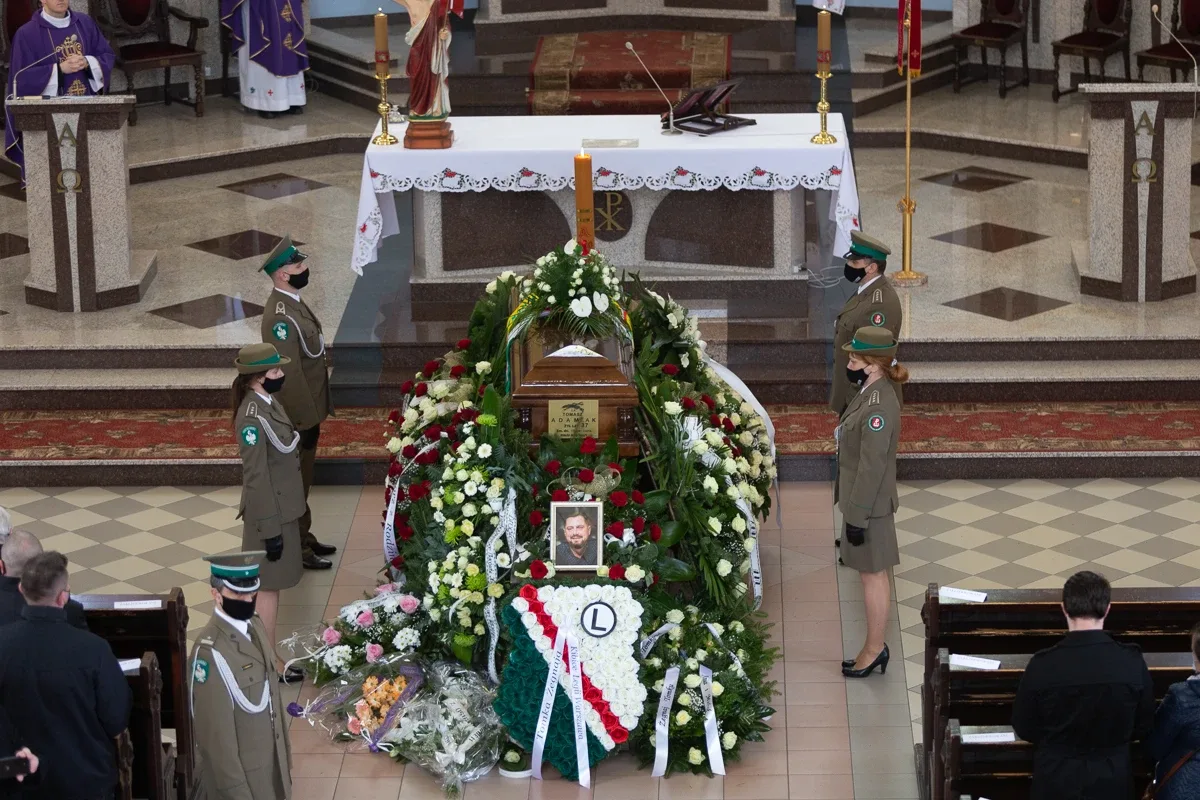 Ostrów Mazowiecka pożegnała Tomasza Adamiaka