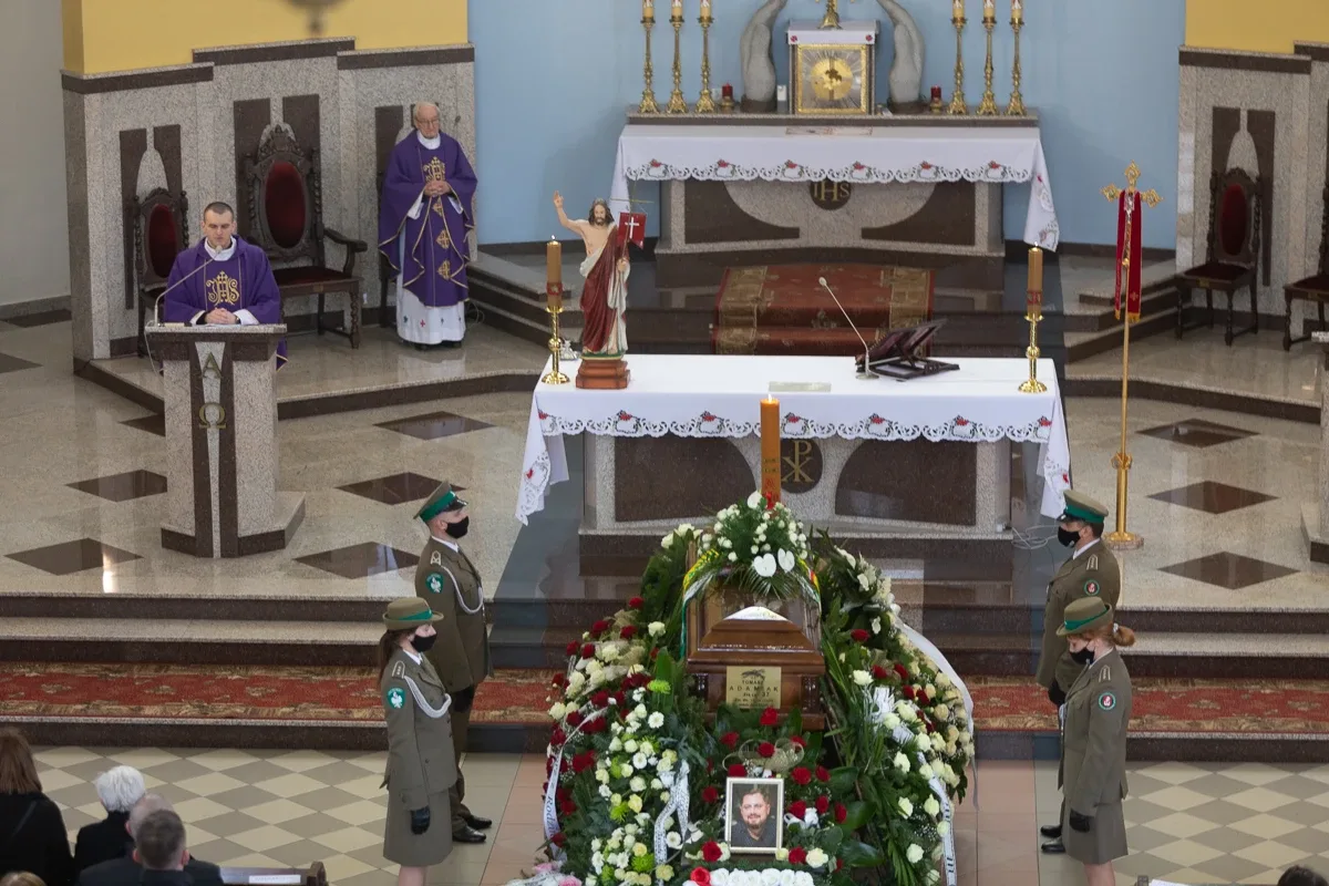 Ostrów Mazowiecka pożegnała Tomasza Adamiaka