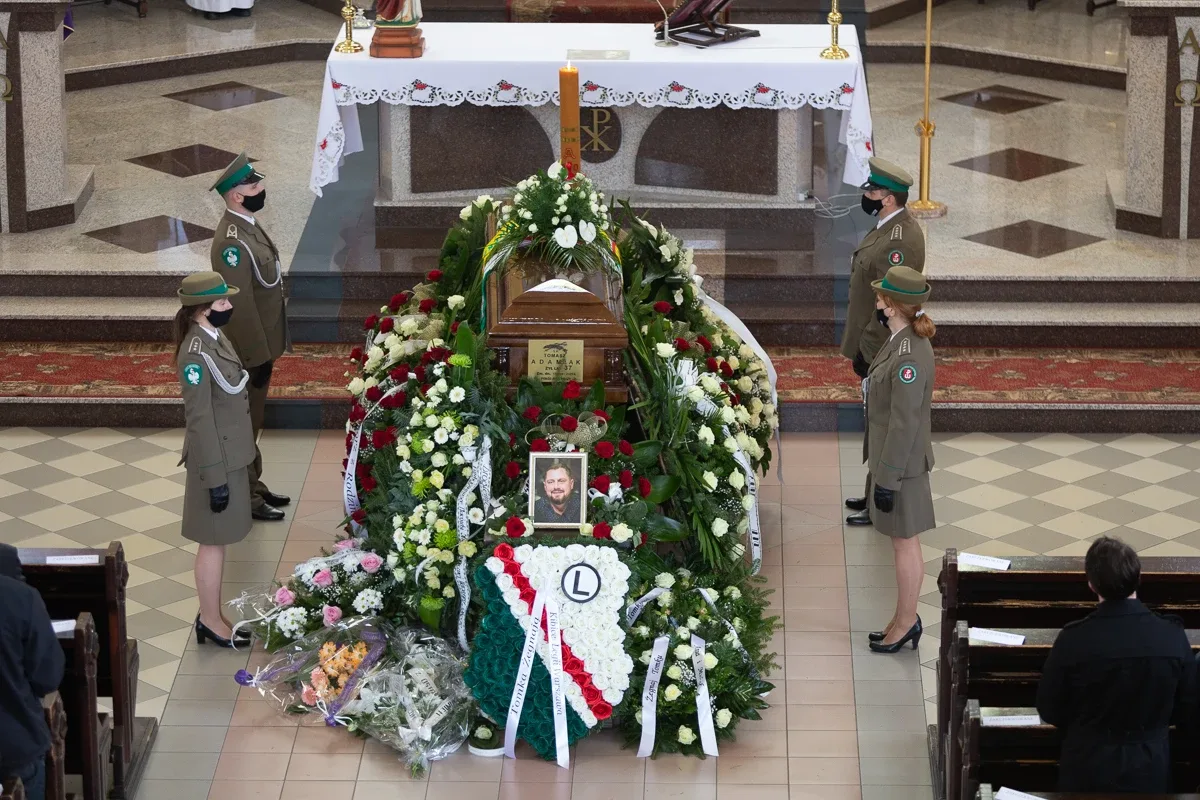 Ostrów Mazowiecka pożegnała Tomasza Adamiaka
