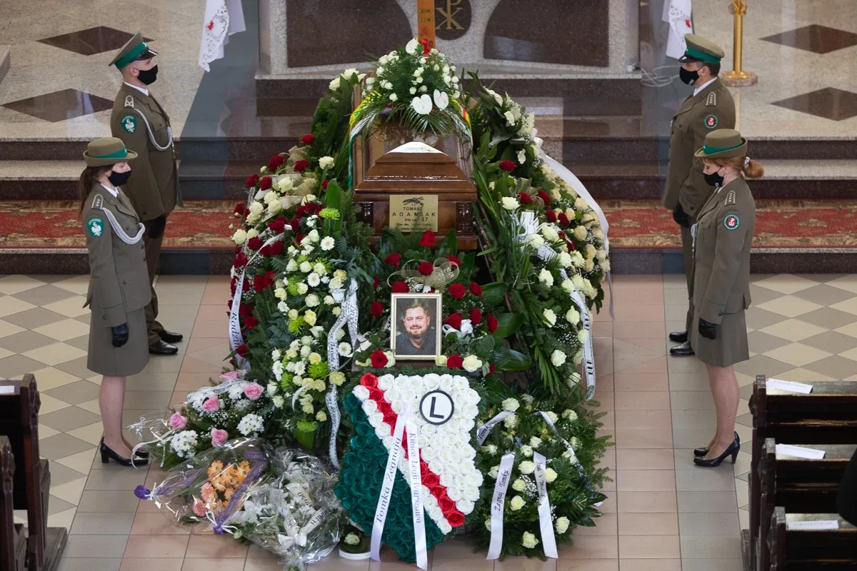 Ostrów Mazowiecka pożegnała Tomasza Adamiaka