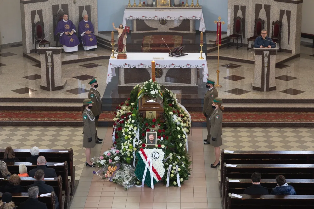 Ostrów Mazowiecka pożegnała Tomasza Adamiaka