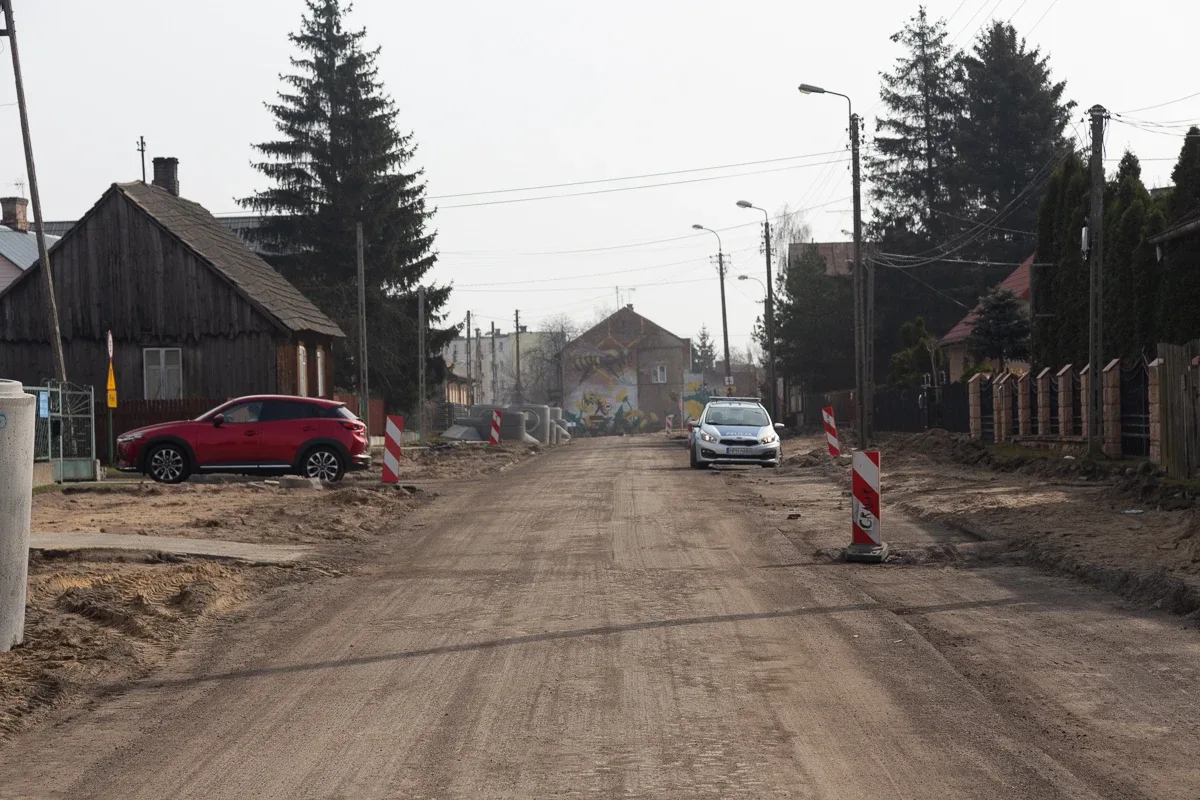 Prace przy ciągu ulic Lubiejewska - Prusa trwają (zdjęcia)