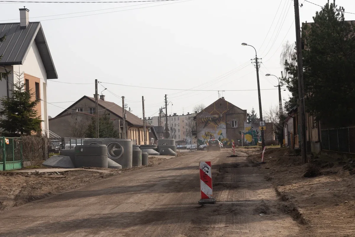 Prace przy ciągu ulic Lubiejewska - Prusa trwają (zdjęcia)