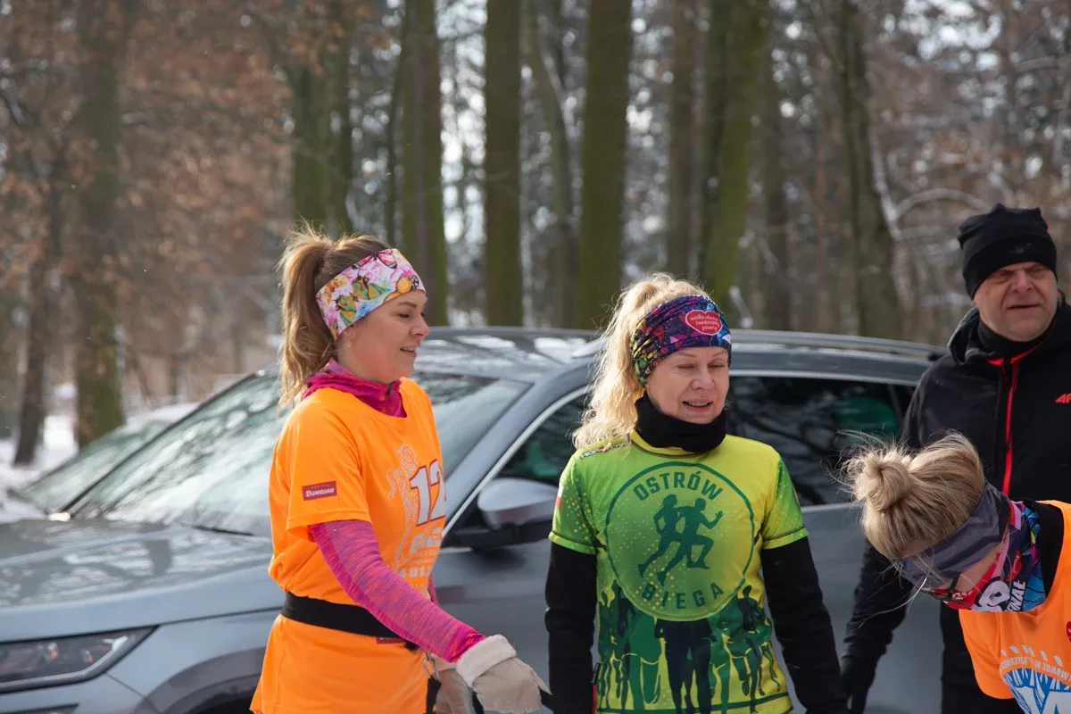 Charytatywny bieg "Ostrów Biega" podczas 29. Finału WOŚP (zdjęcia)